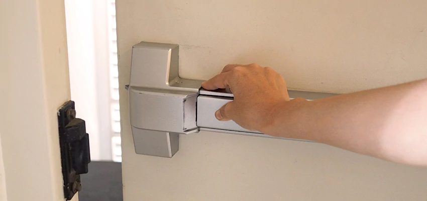 Roller Gate Panic Bar Installation in Dana Point, California